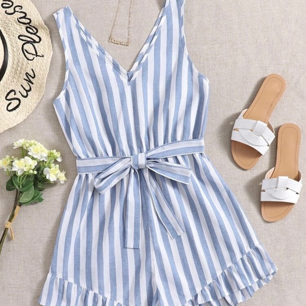 Striped Romper